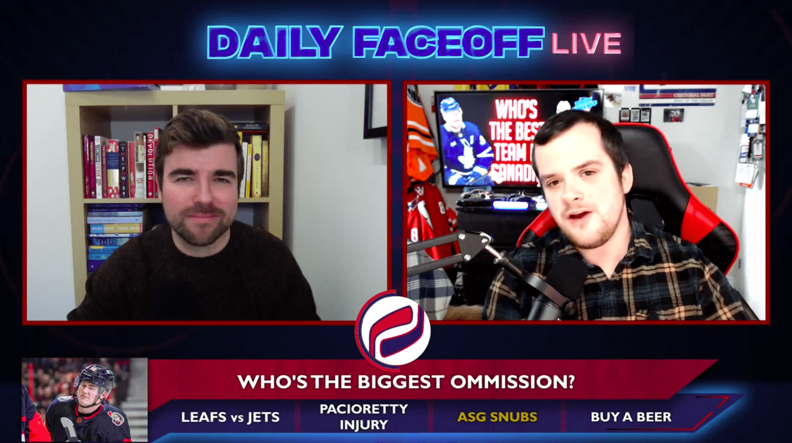 Daily Faceoff Live: All-Star Game Snubs