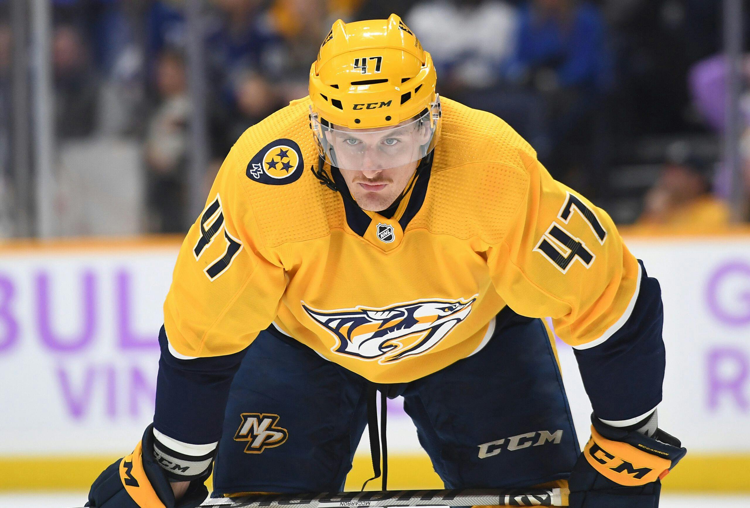 Michael McCarron reinstated by NHL, NHLPA Player Assistance Program