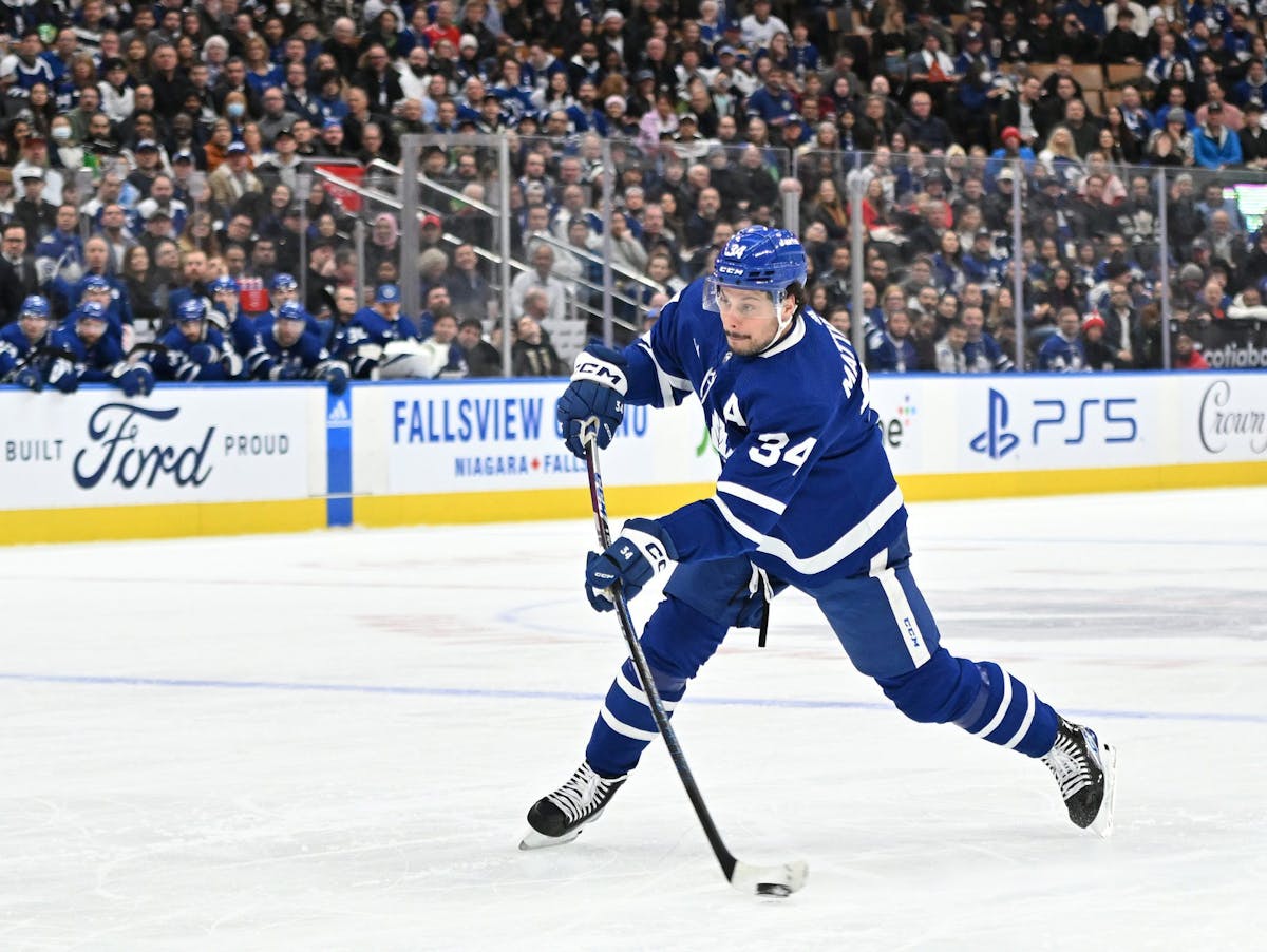 Auston Matthews Is on a Historic Pace for the Toronto Maple Leafs