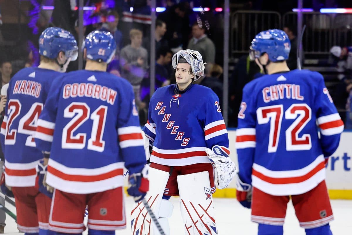 Rangers' Filip Chytil to miss at least a week with upper-body injury