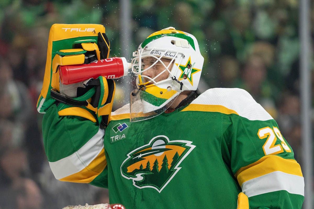 Is Marc-Andre Fleury still the Wild's Game 1 playoff starter?