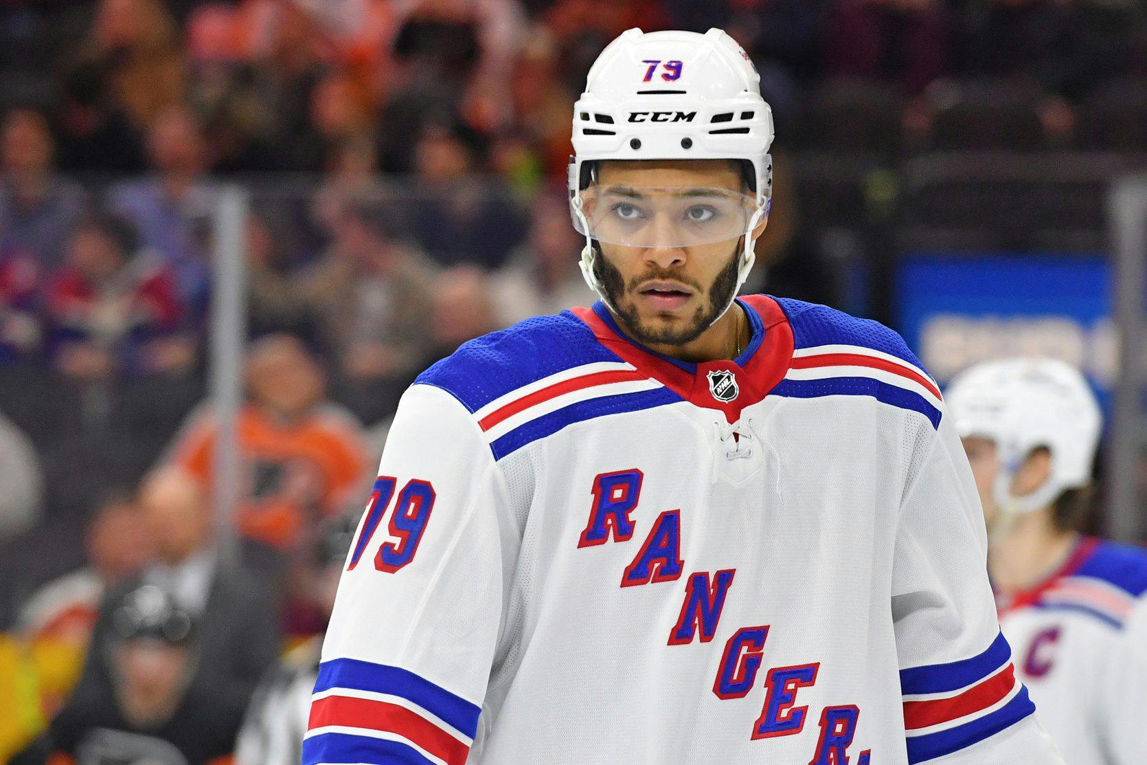 New York Rangers’ K’Andre Miller to have hearing for spitting incident
