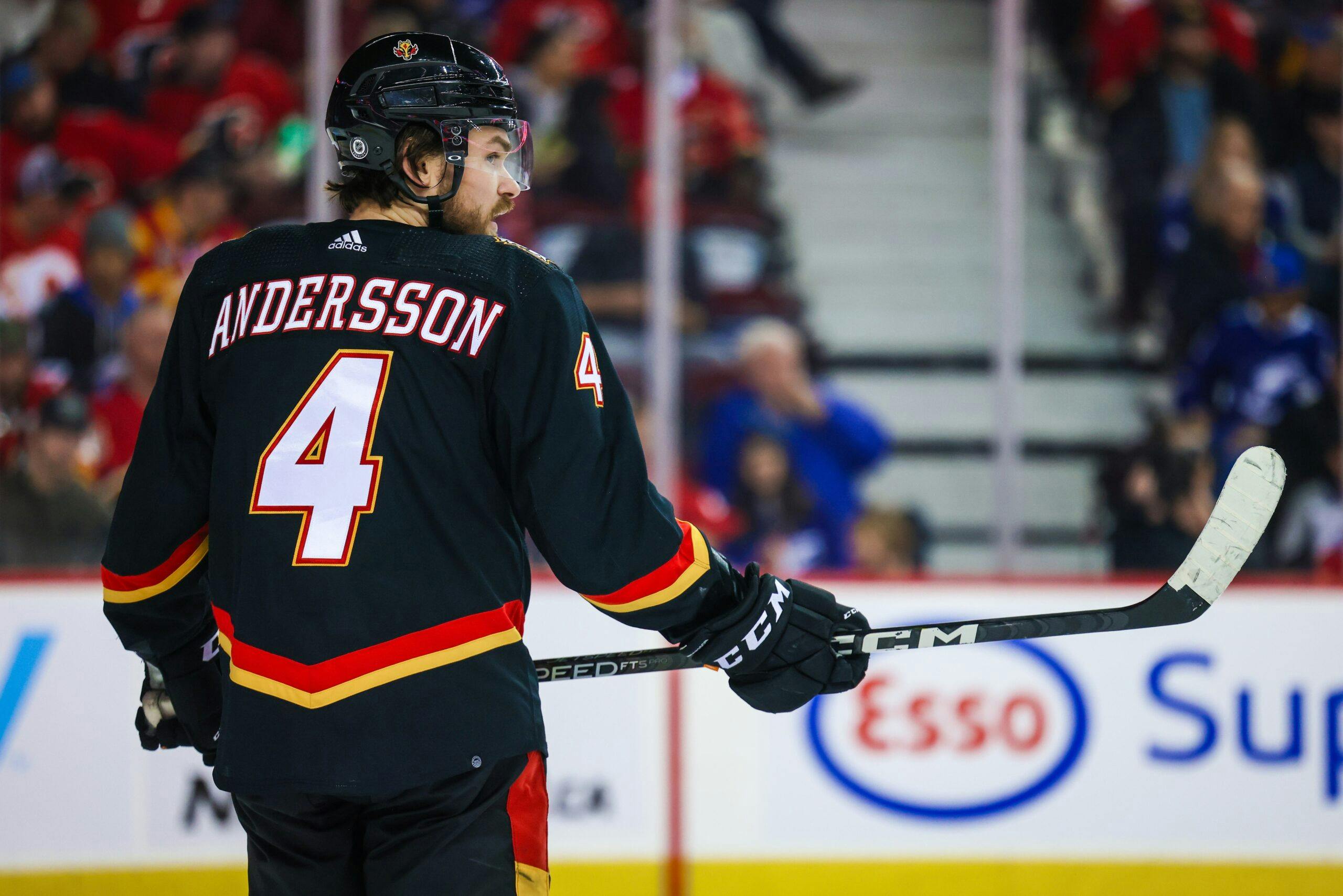 NHL: Flames' Rasmus Andersson hit by vehicle while riding scooter