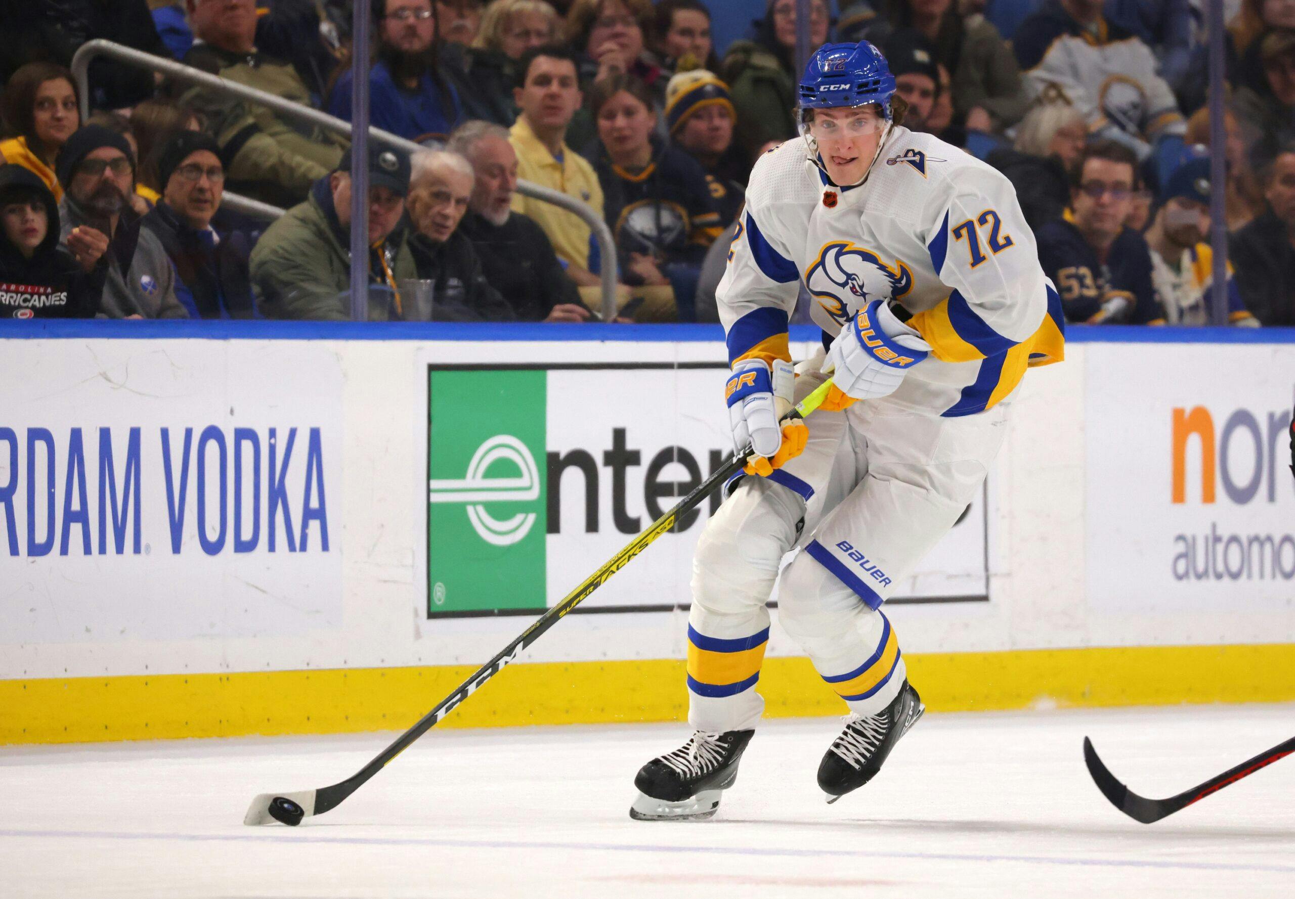 Buffalo Sabres forward Tage Thompson expected to return from injury Saturday