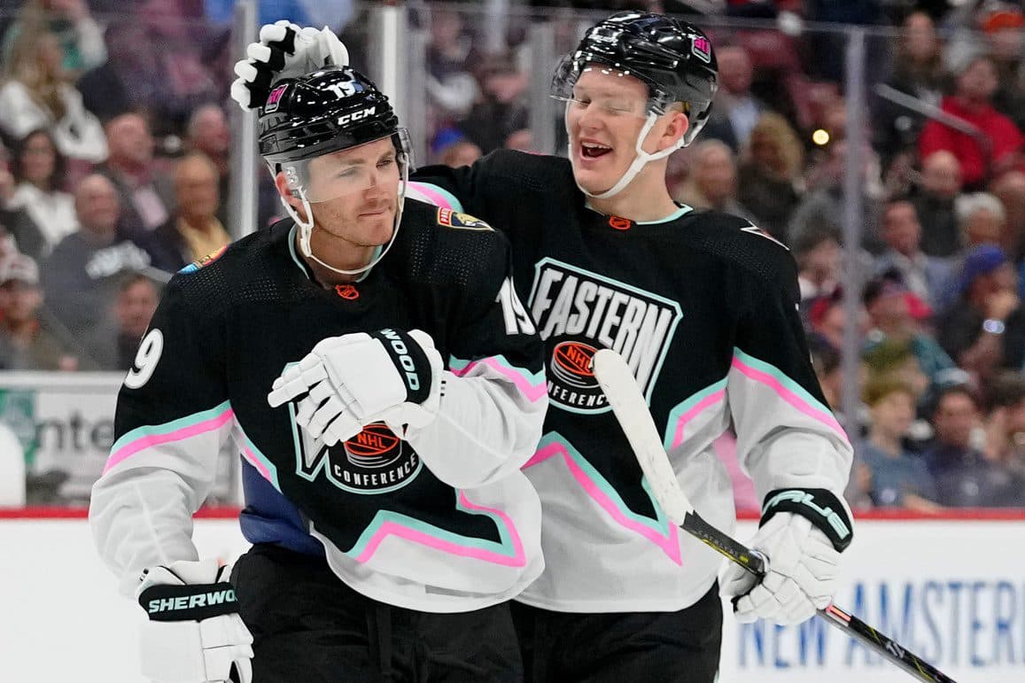 Sharks' Burns leads Pacific Division to win at All-Star game