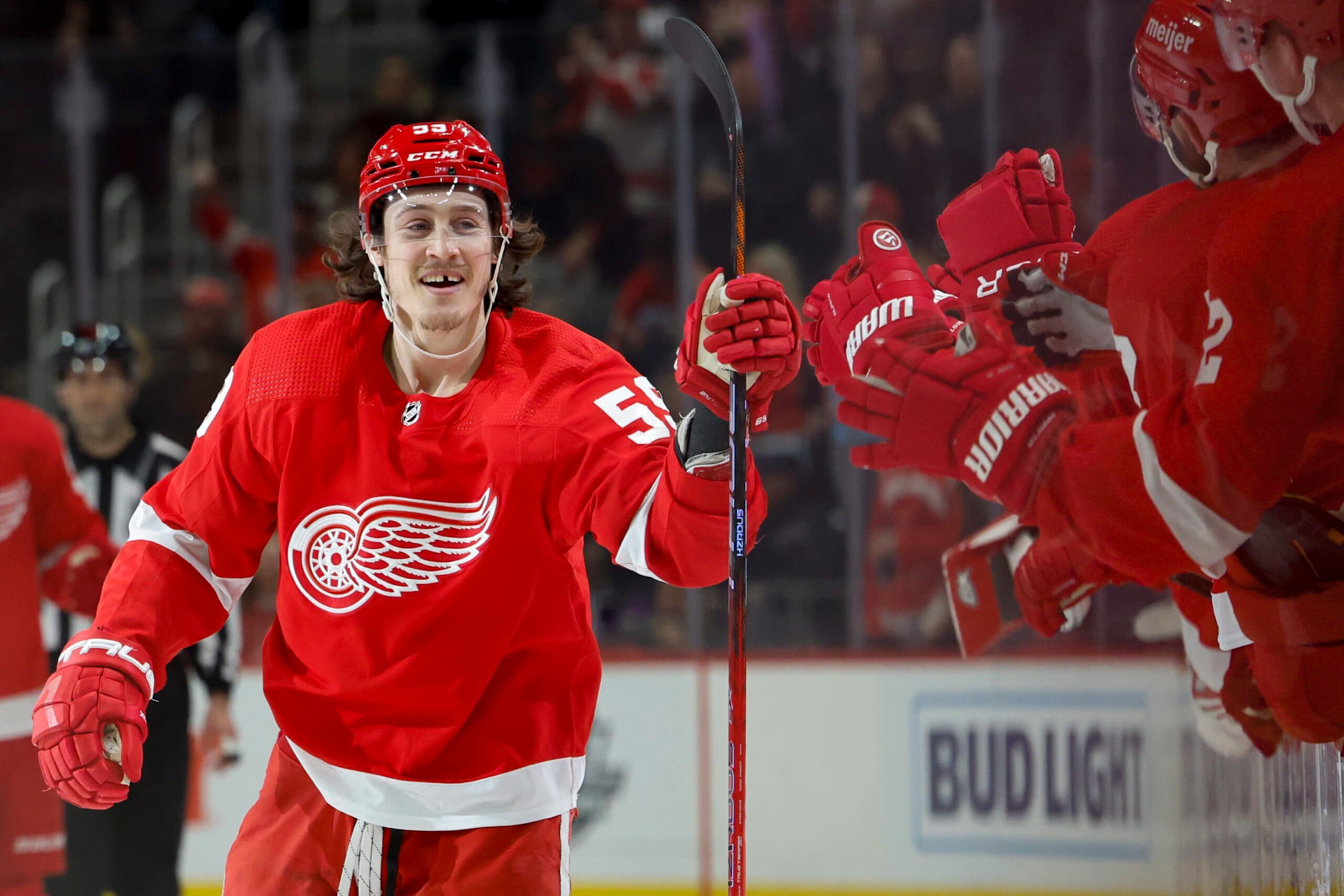 Detroit Red Wings' Tyler Bertuzzi vows he'll be 'in front of the net