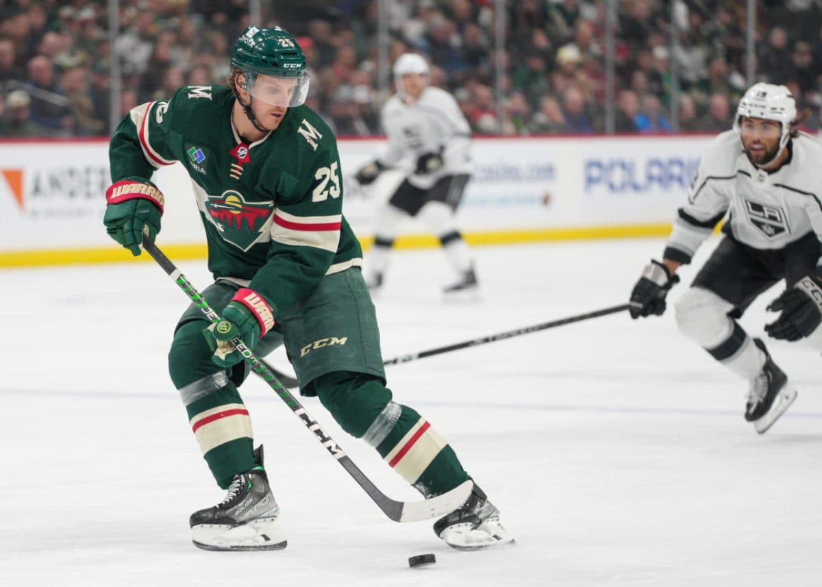 Minnesota Wild defenseman Jonas Brodin out with lower-body injury