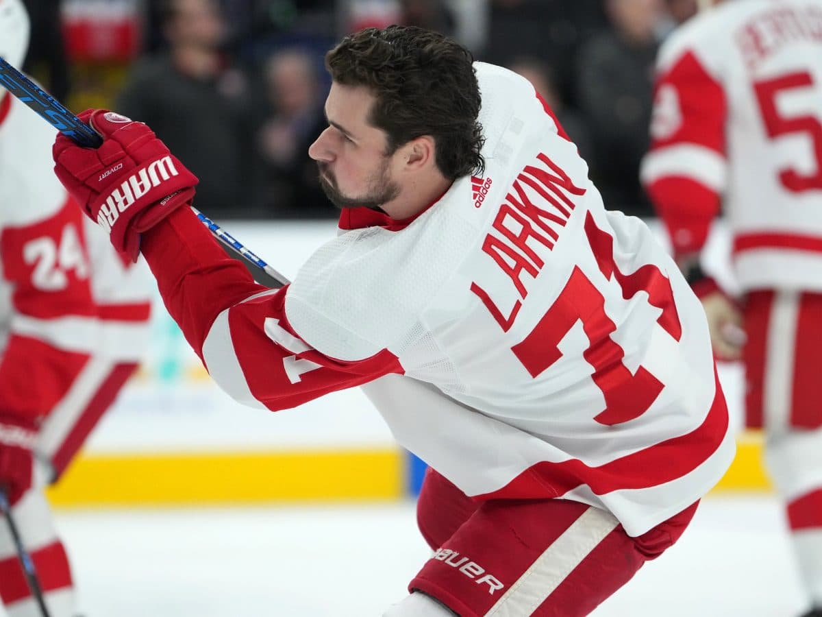 Red Wings place Dylan Larkin, J.T. Compher on IR, recall 3 players