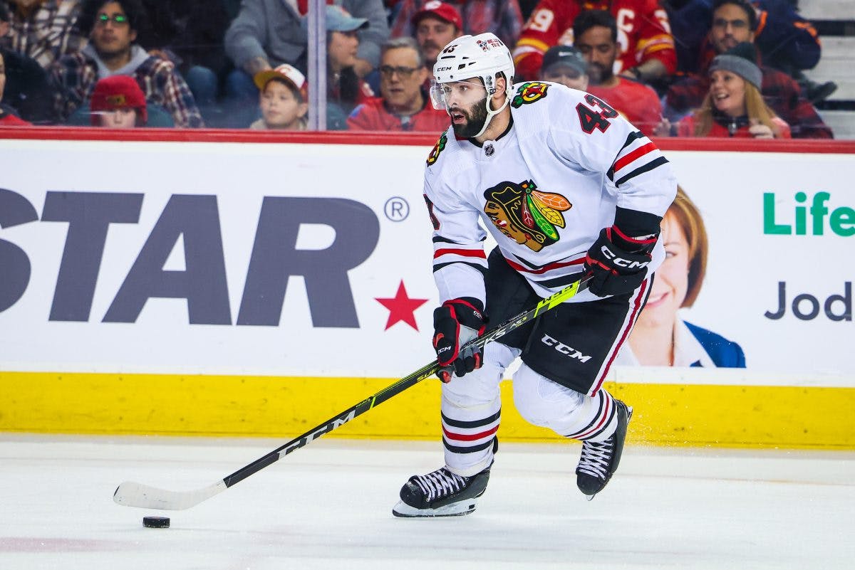 Chicago Blackhawks Colin Blackwell out for season following sports hernia surgery