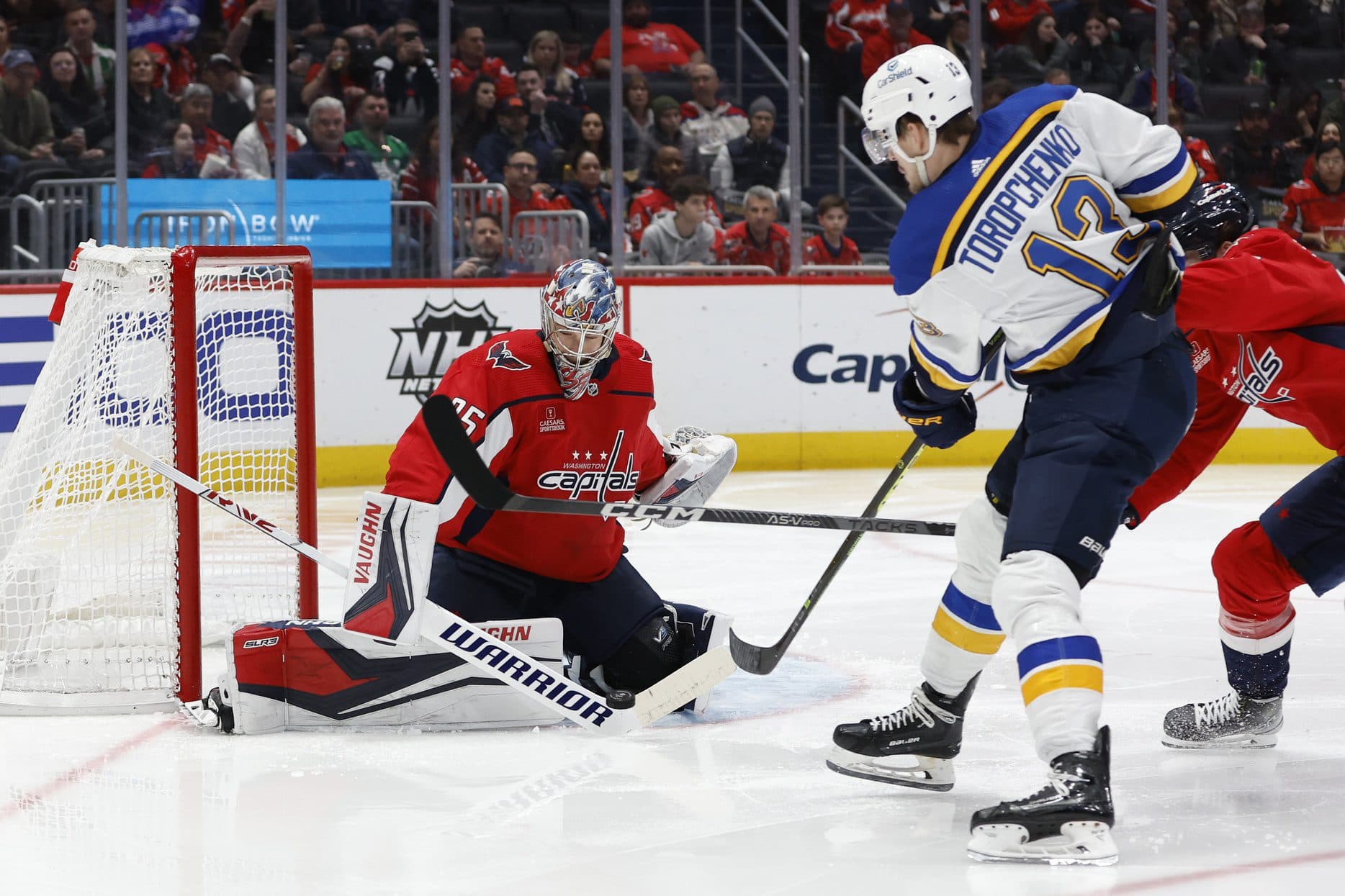 Washington Capitals’ Darcy Kuemper day-to-day with upper-body injury