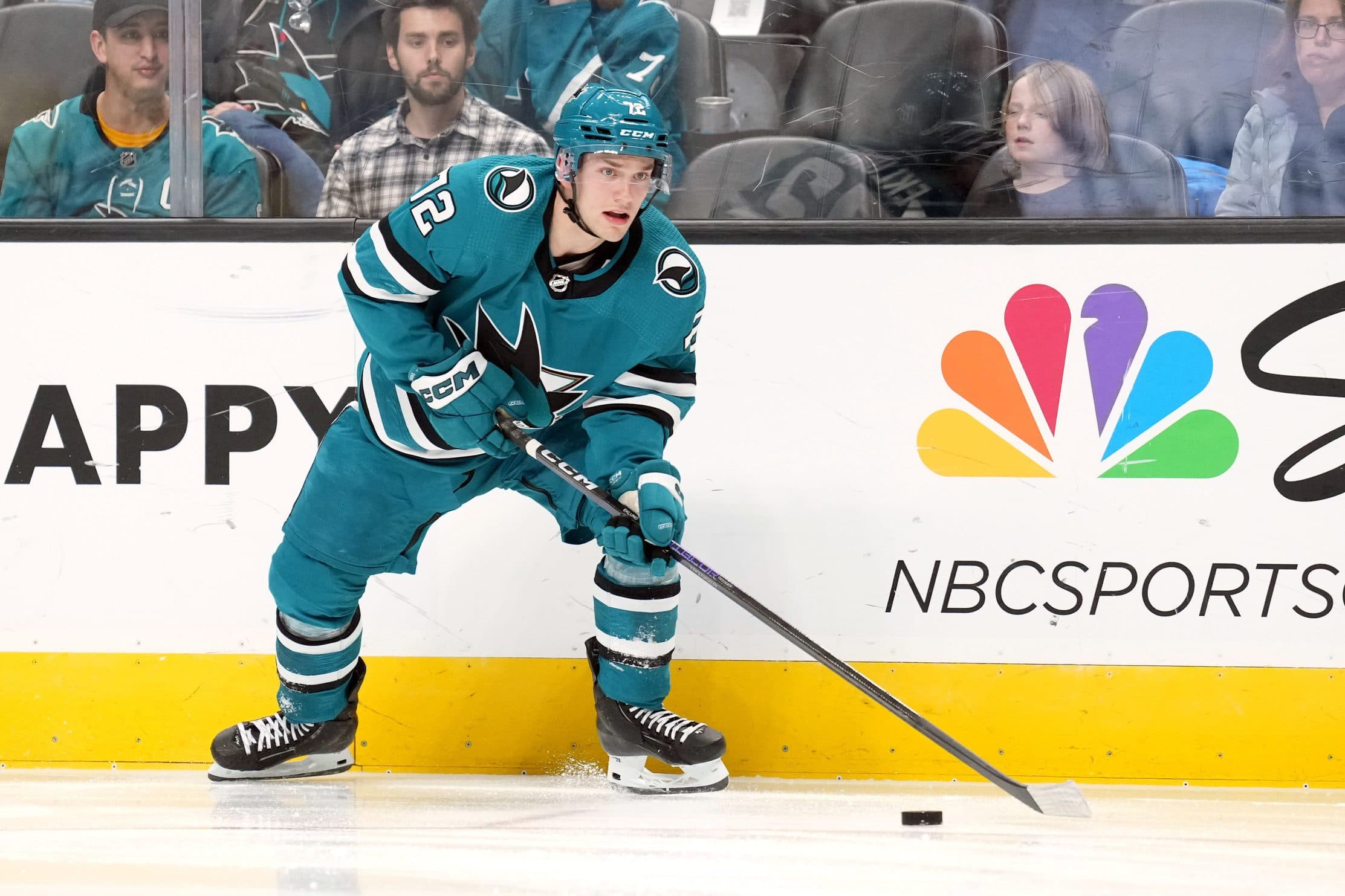 San Jose Sharks’ William Eklund done for season after shoulder surgery