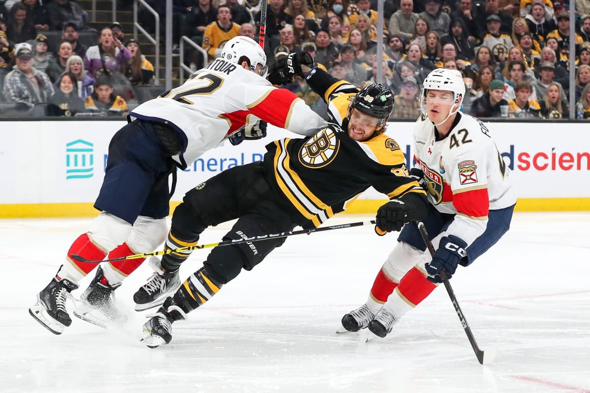 Boston Bruins vs. Florida Panthers 2023 Stanley Cup playoff series