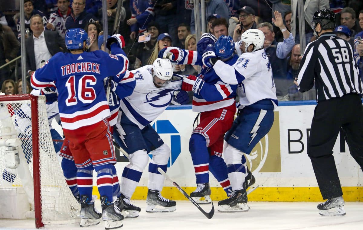 Rangers’ Adam Fox & Lightning’s Alex Killorn both fined $5,000