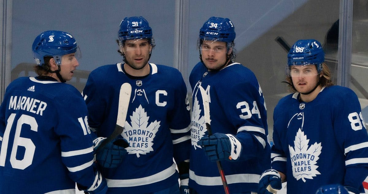 History of Maple Leafs players to score 50 goals in a season