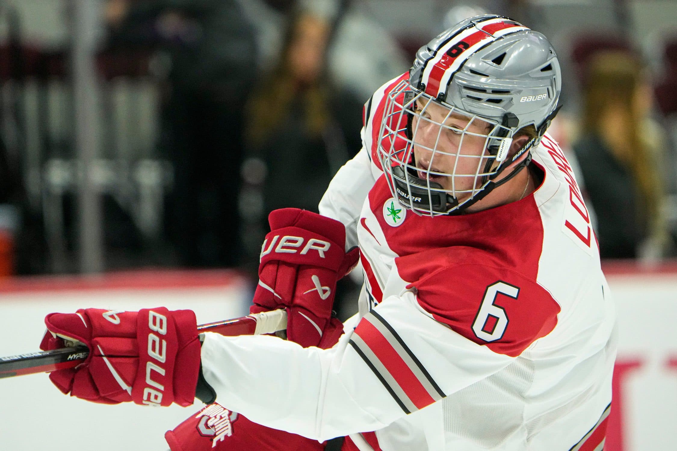 Boston Bruins sign defensive prospect Mason Lohrei