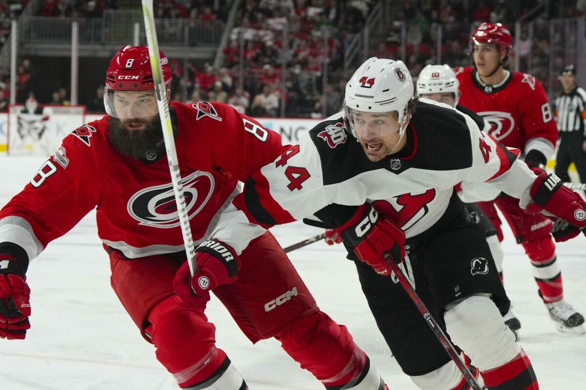 Hurricanes dominate to put Devils on edge of elimination