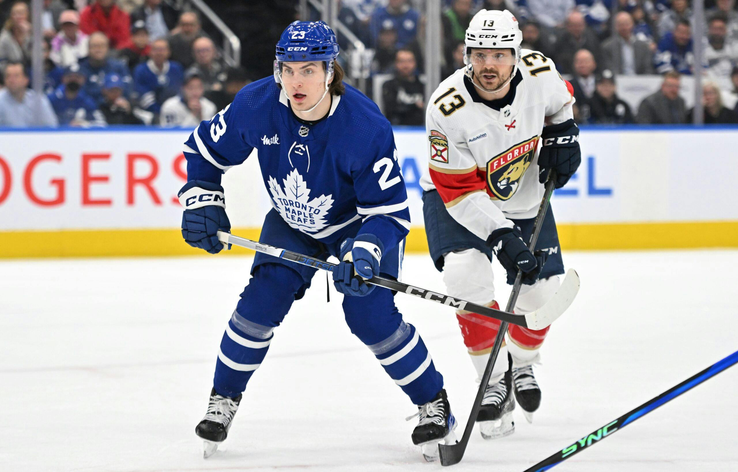 Toronto Maple Leafs’ Matthew Knies exits Game 2 with injury