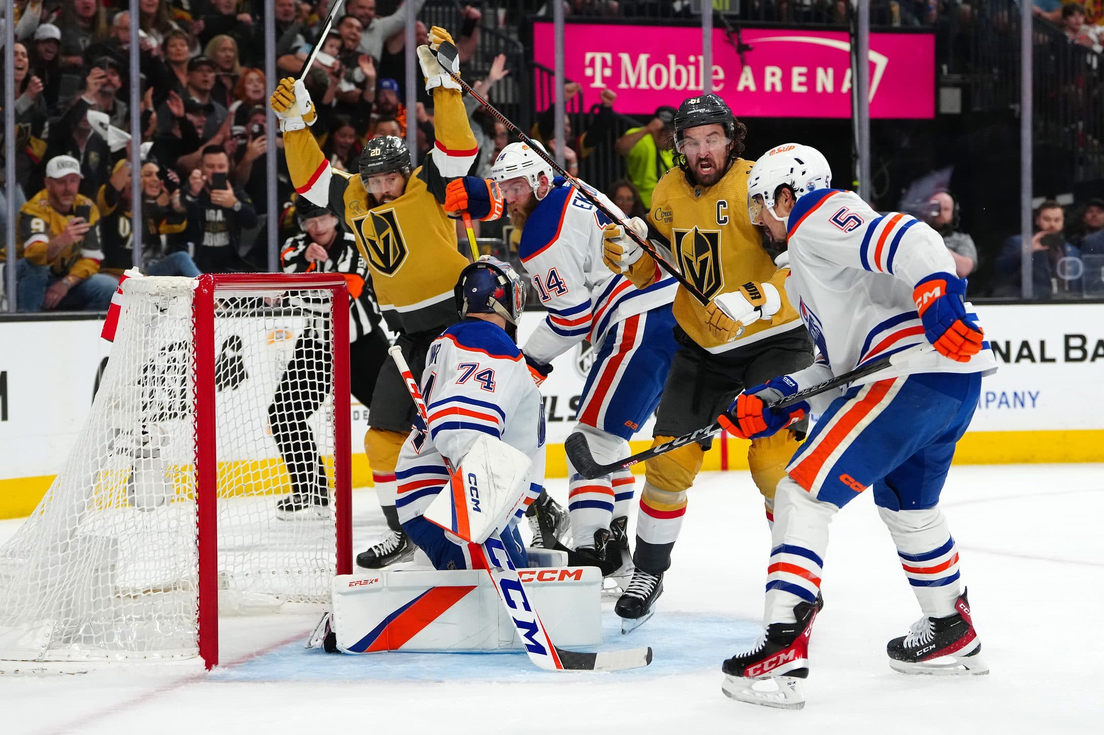 Stanley Cup Playoffs Day 25: Golden Knights contain Oilers at even strength to take Game 5, Panthers eliminate Maple Leafs in 3-2 OT win