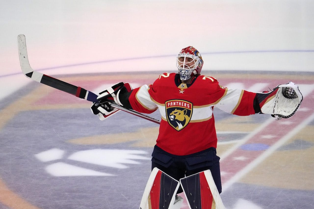 Betway starting goalie bet of the day: Bet on an easier workload for Sergei Bobrovsky as the Panthers look to even up Stanley Cup Finals 
