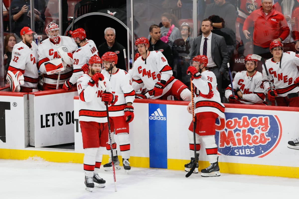 Devils fall in OT in season-ending Game 5 loss to Hurricanes