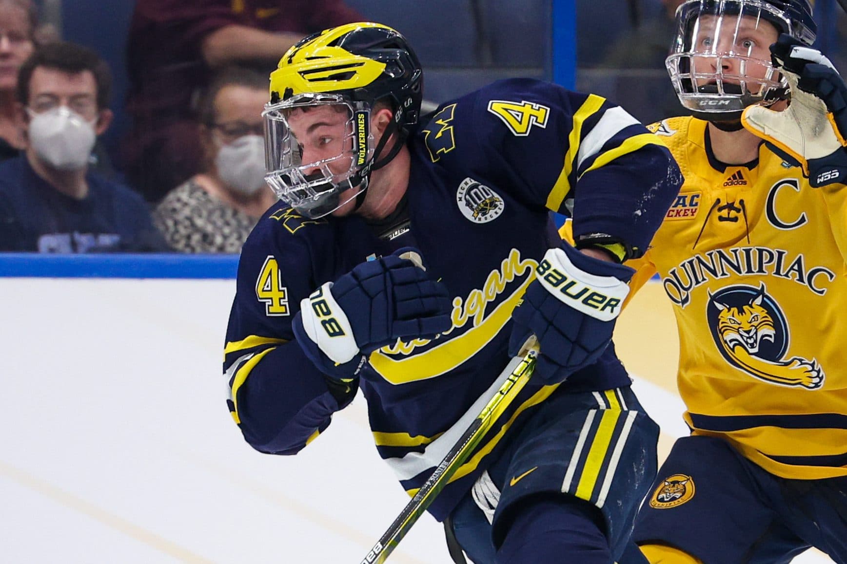 Columbus Blue Jackets select Gavin Brindley with No. 34 pick in 2023 NHL Draft