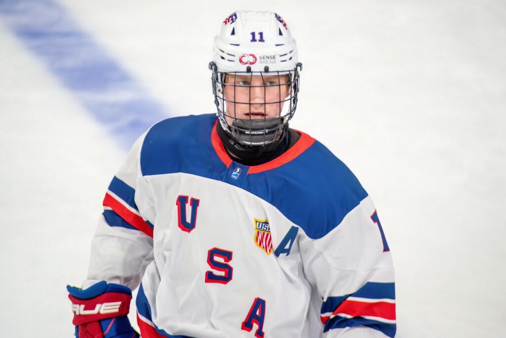 Russian-born hockey player in Muskegon has potential to be high