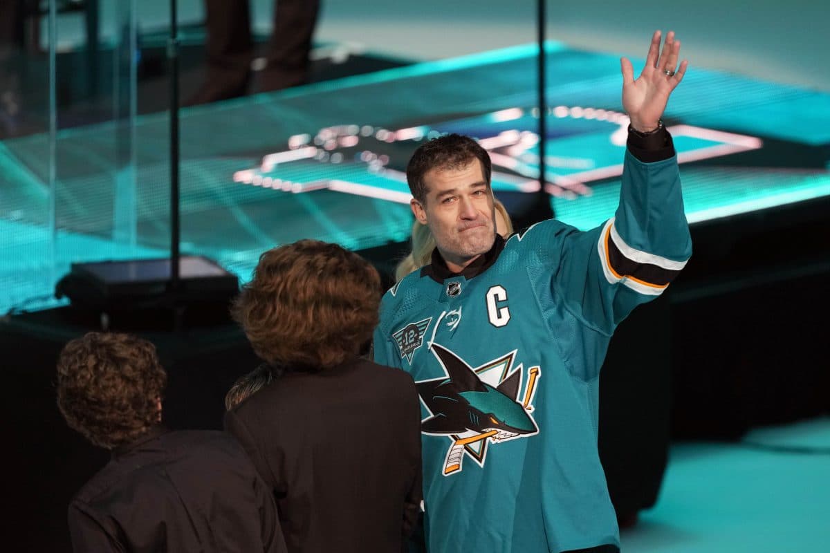 Brent Burns San Jose Sharks 2019 NHL All Star Game Media Day Event