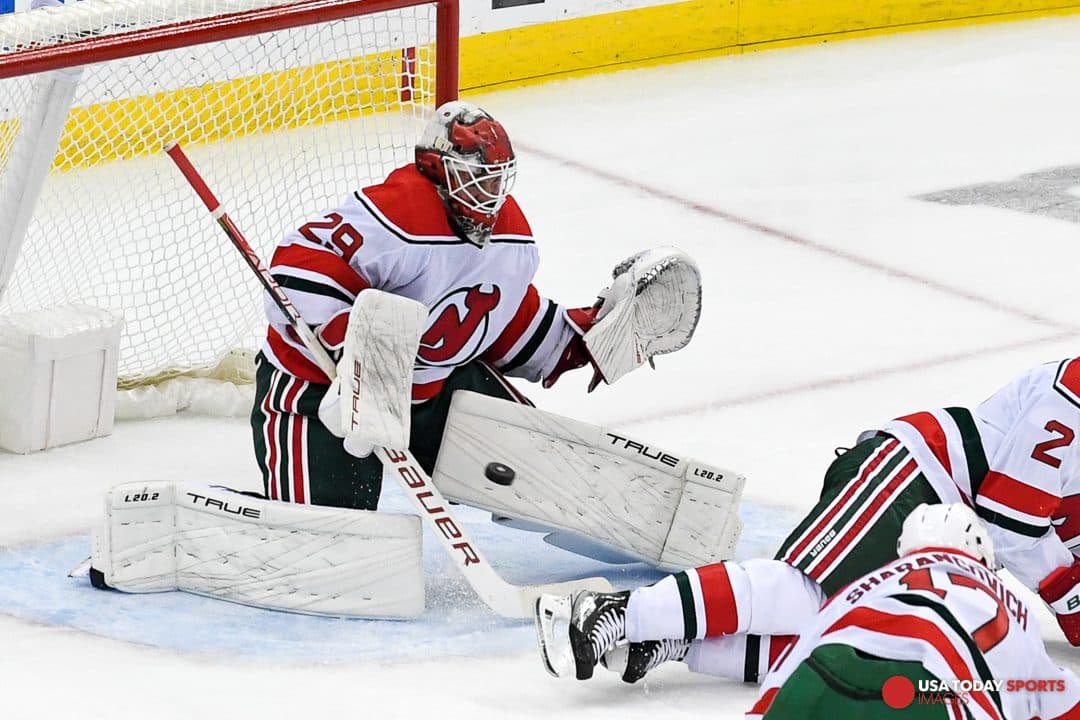 New Jersey Devils goaltender Mackenzie Blackwood 'currently