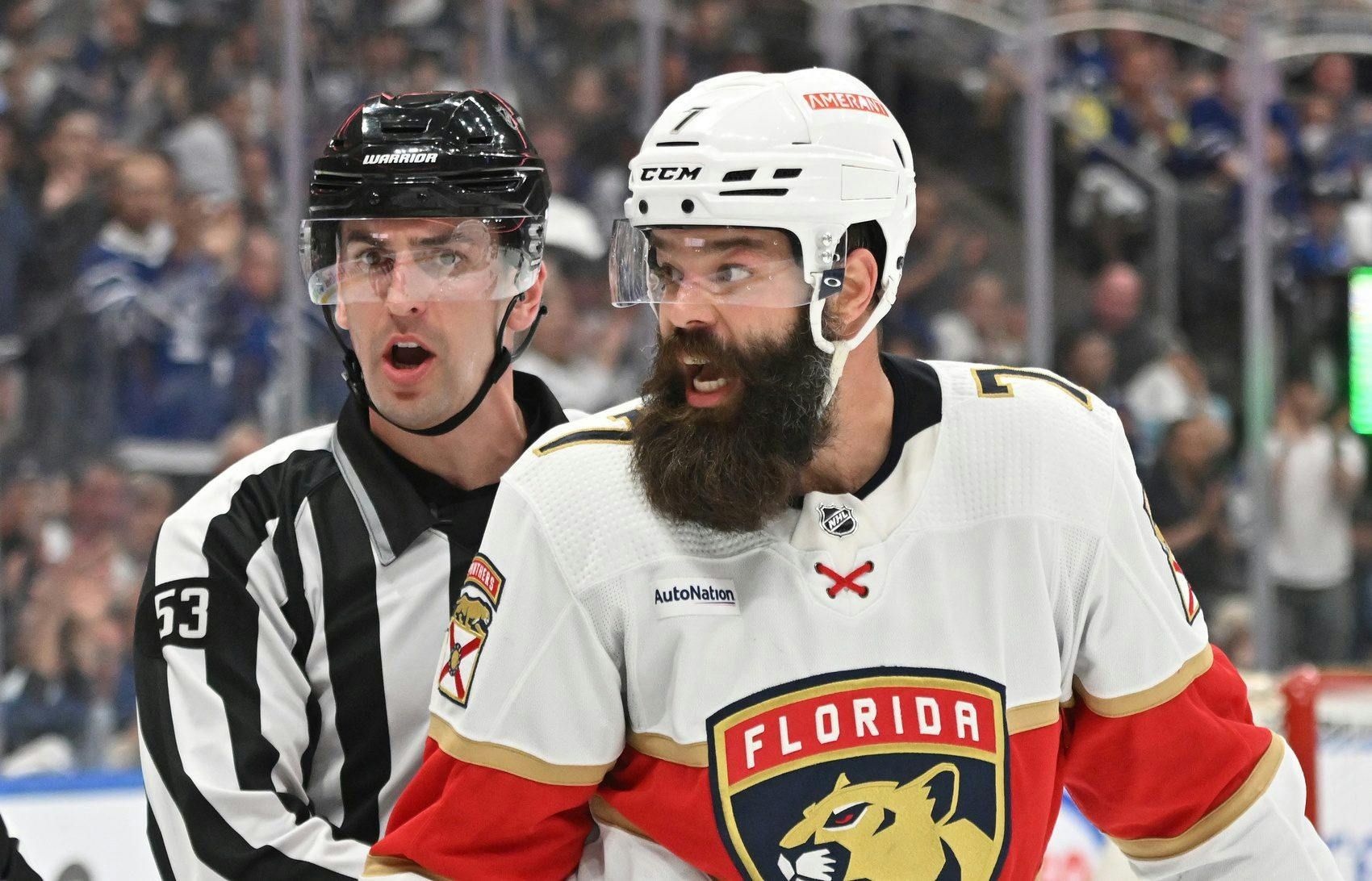 Florida Panthers’ Radko Gudas leaves Stanley Cup Game 2 injured