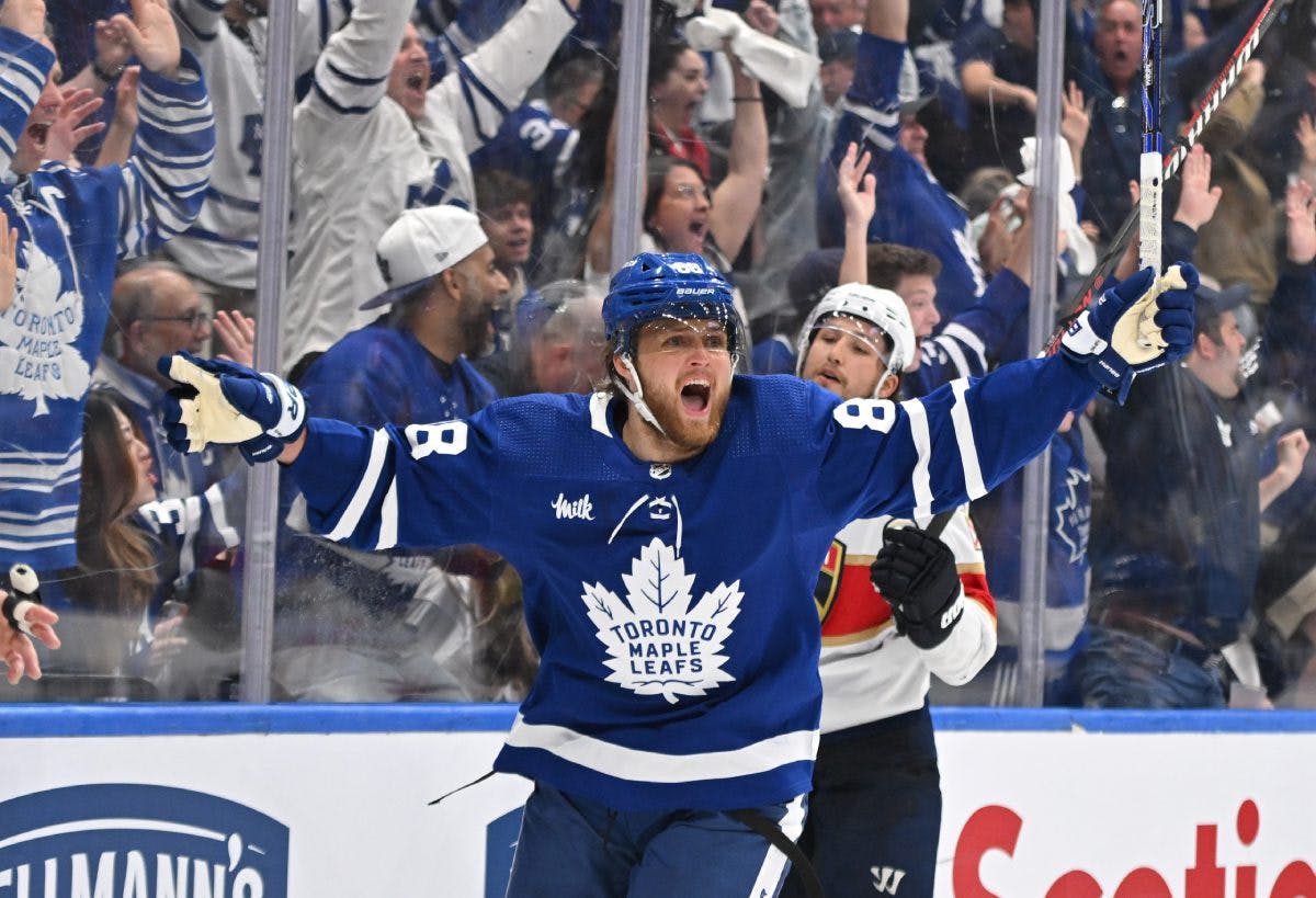 Maple Leafs' William Nylander announces jersey change on social media