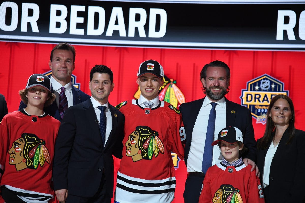 ‘I’ve had gradual growth of exposure and pressure.’ No. 1 overall pick Connor Bedard believes the hype made him stronger