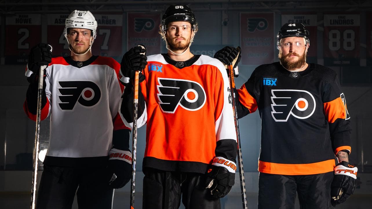 Philadelphia Flyers bring back “burnt orange” with new jerseys