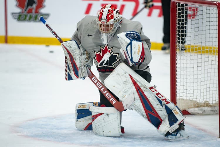 Edmonton Oilers sign goalie Olivier Rodrigue to twoway contract Daily Faceoff