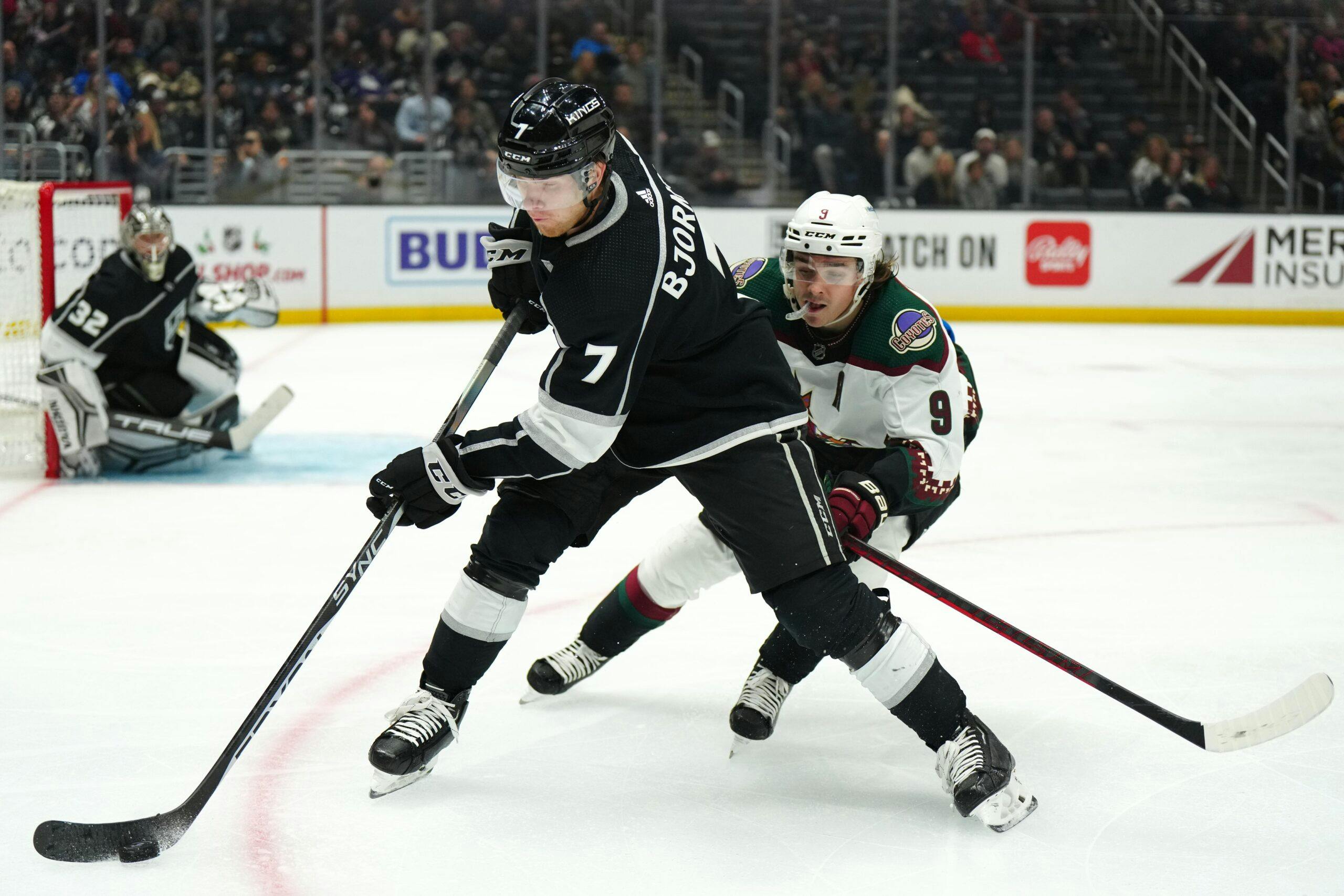 Los Angeles Kings re-sign defenseman Tobias Bjornfot to two-year contract