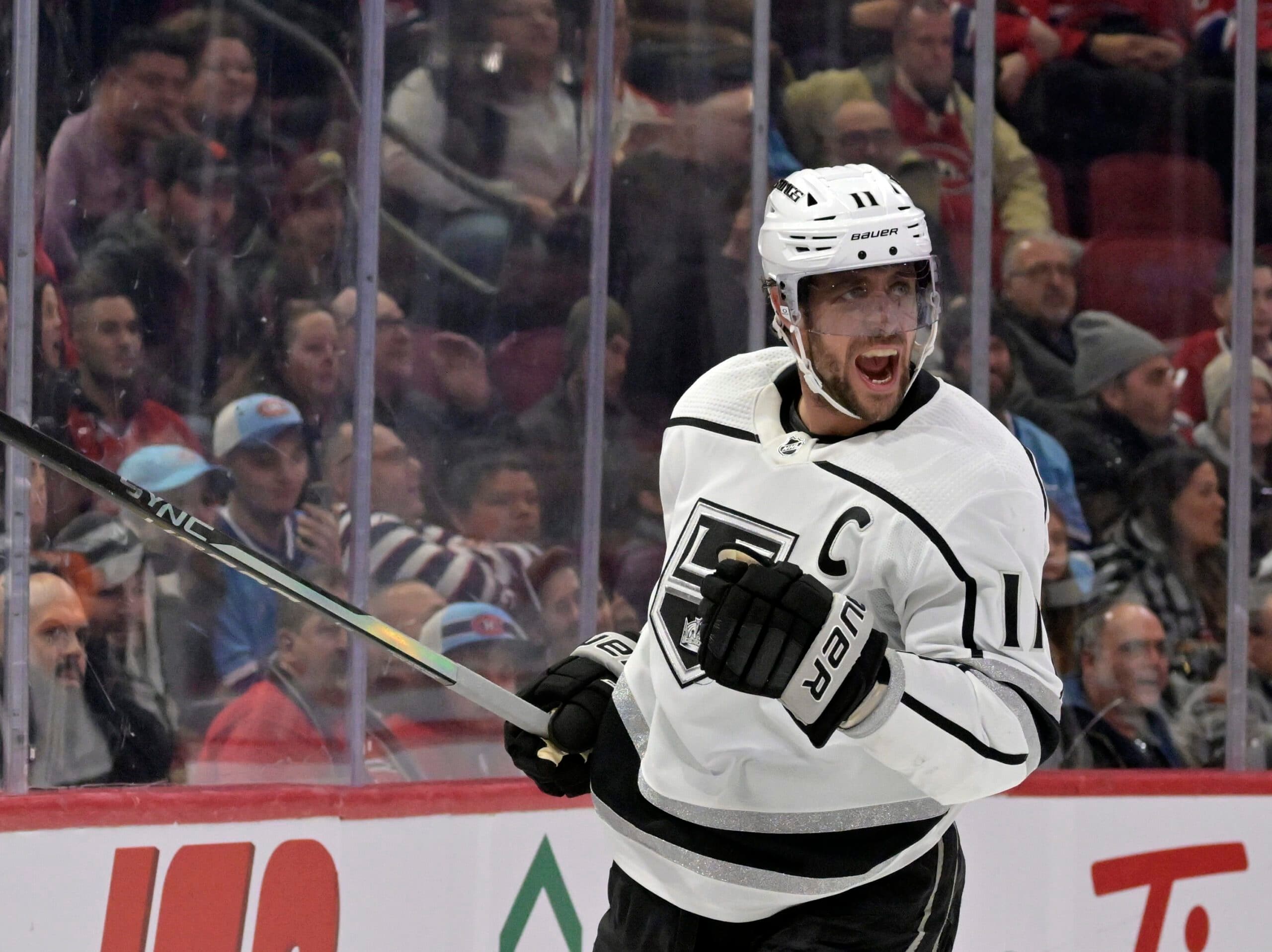 Kings’ Anze Kopitar scores 400th goal on Wednesday vs. Golden Knights