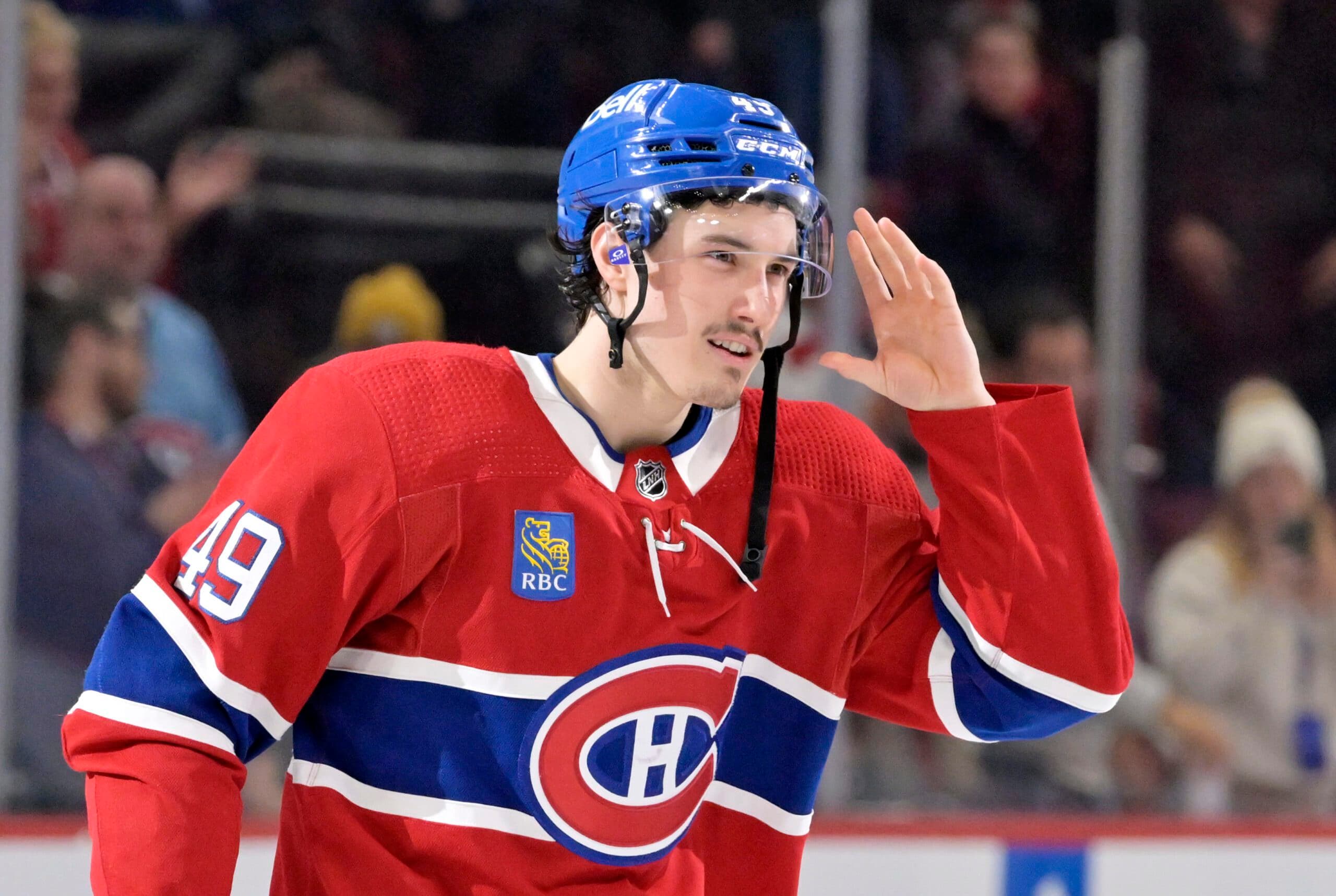 Canadiens’ Rafael Harvey-Pinard undergoes surgery, recovery timeline expected to be four months