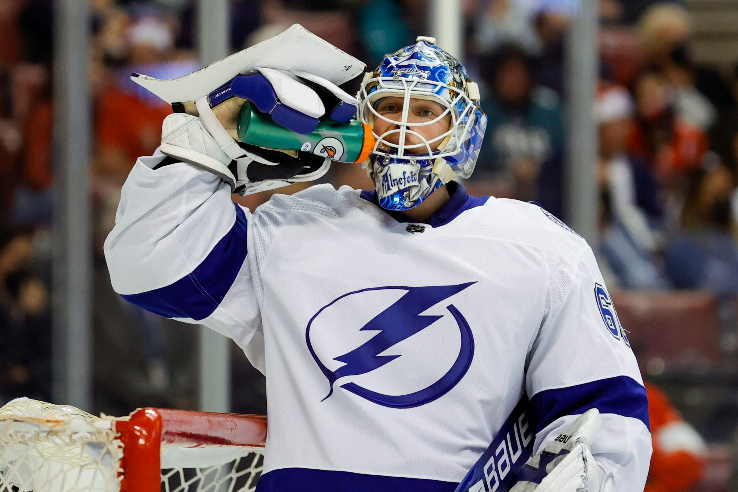 Lightning sign goalie Andrei Vasilevskiy to an 8-year extension