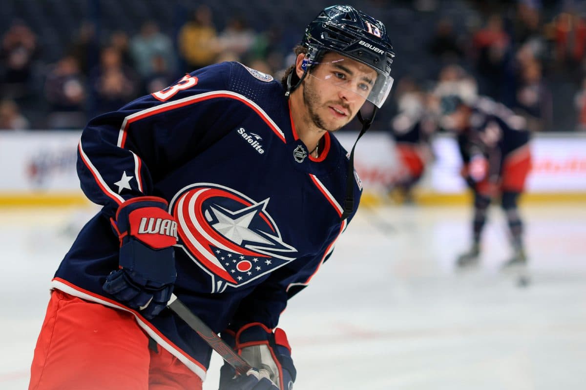 I came here to win hockey games, Blue Jackets introduce new star winger Johnny  Gaudreau