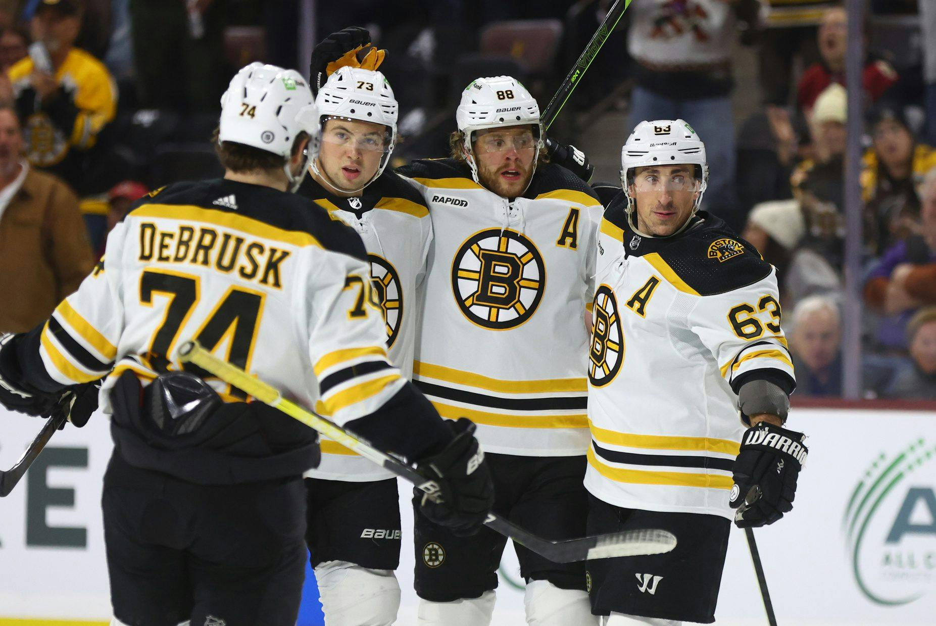 Boston Bruins 2018 Shirts Off Their Backs 