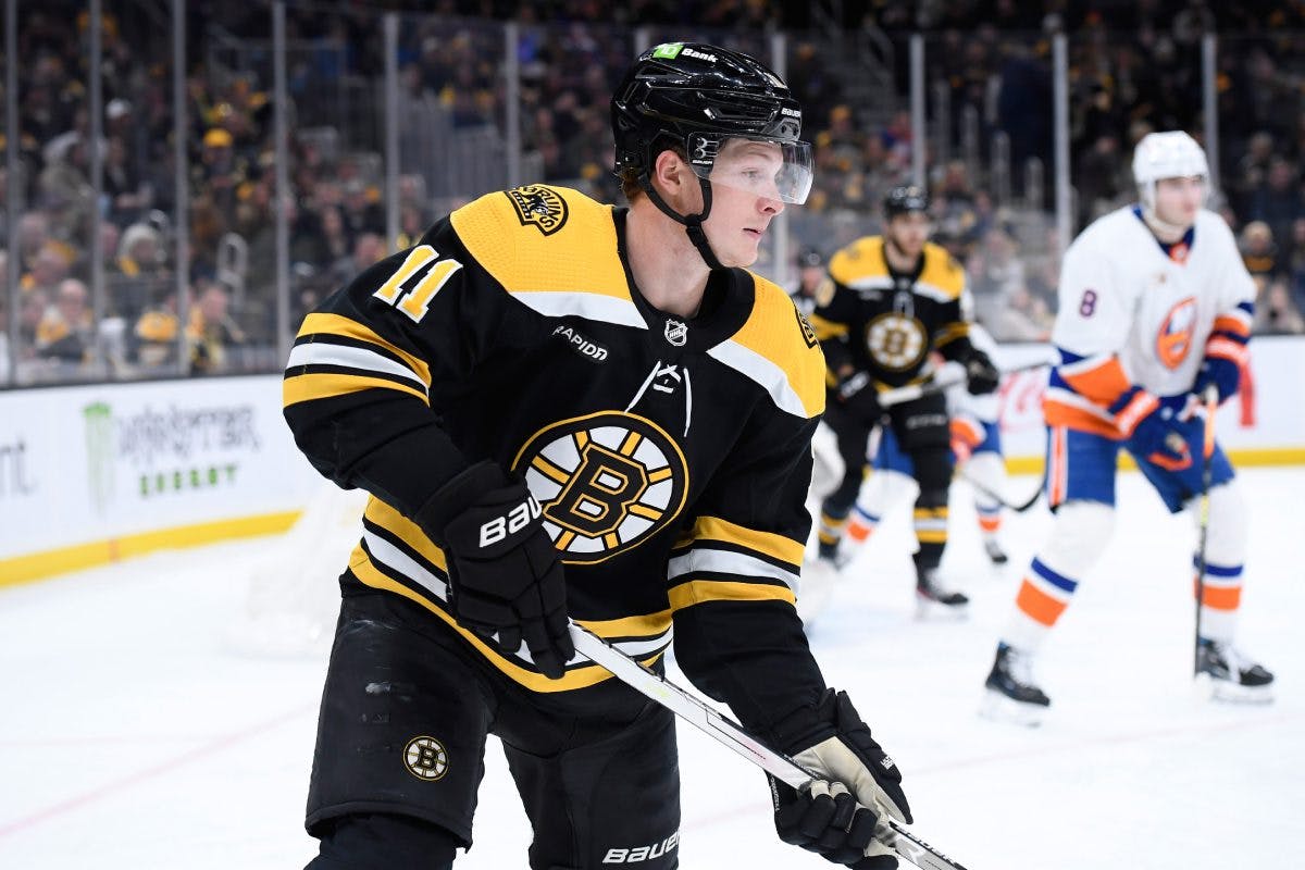 New Boston Bruins Center Morgan Geekie Looking to Build Off Year