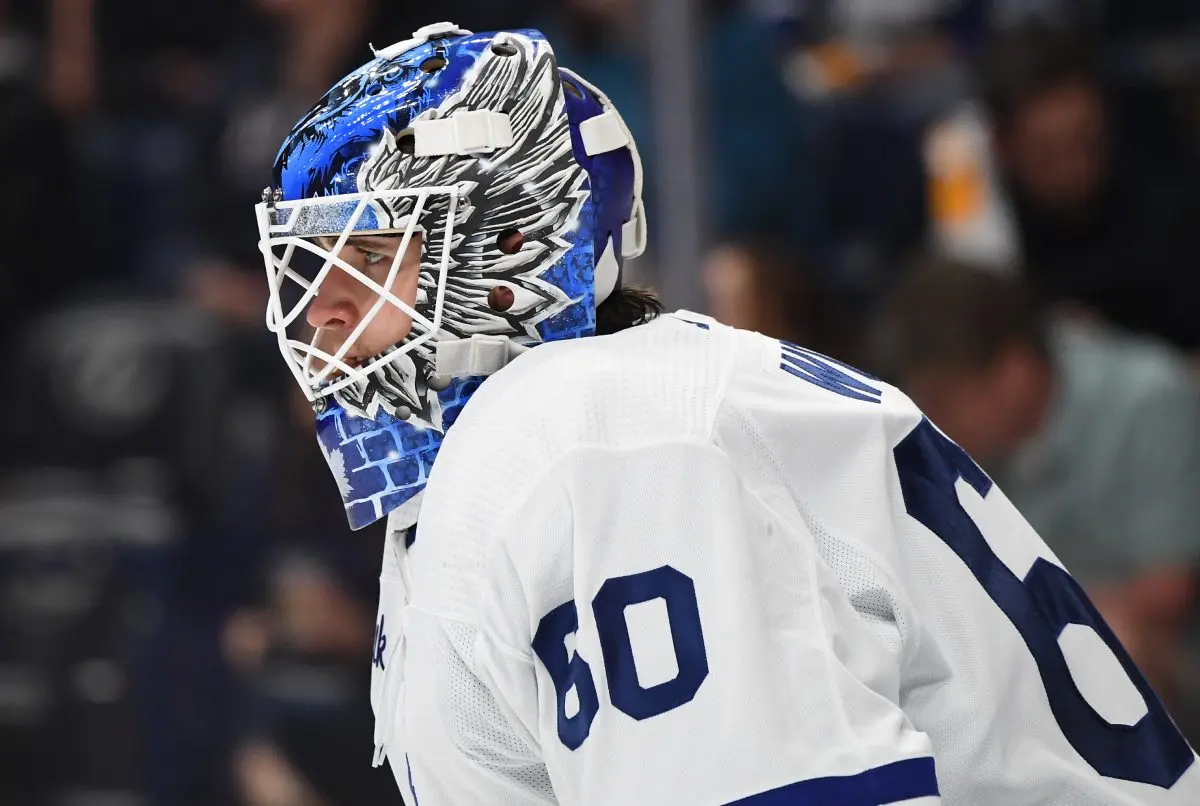 Samsonov, Woll give Maple Leafs bright outlook in goal, no Hart needed