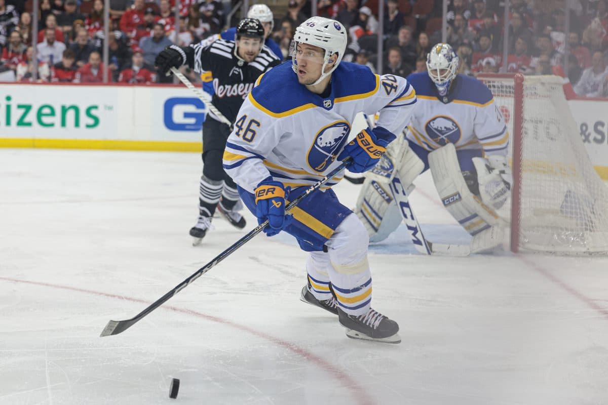 Buffalo Sabres trade Ilya Lyubushkin to Anaheim Ducks for 2025 fourth