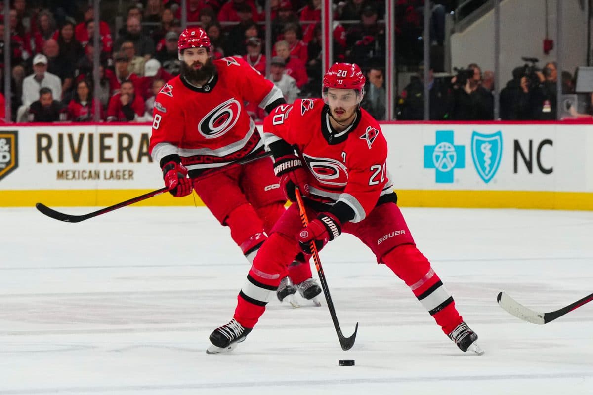 Photos: Carolina Hurricanes battle the NY Islanders in season opener