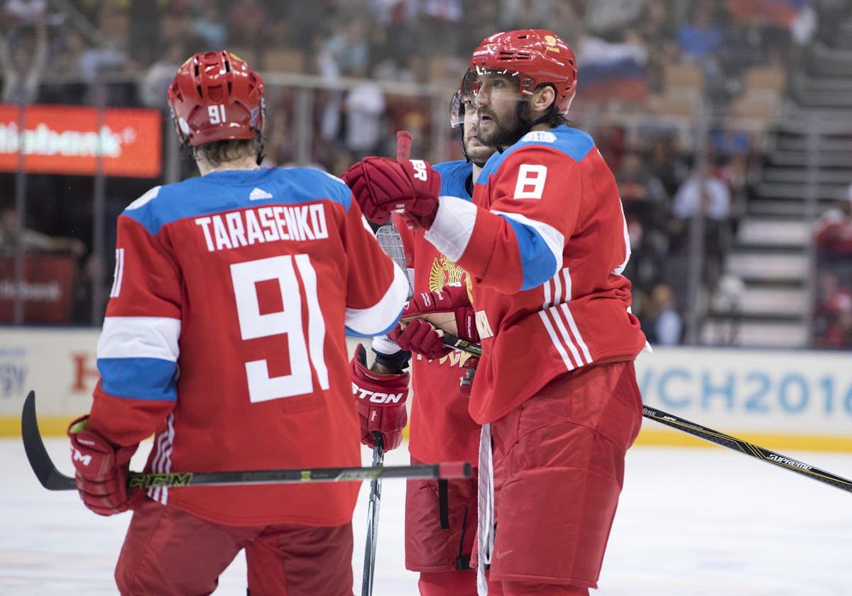 New Russia Hockey Jersey Ovechkin Tarasenko Malkin Panarin Kuznetsov Any  Name