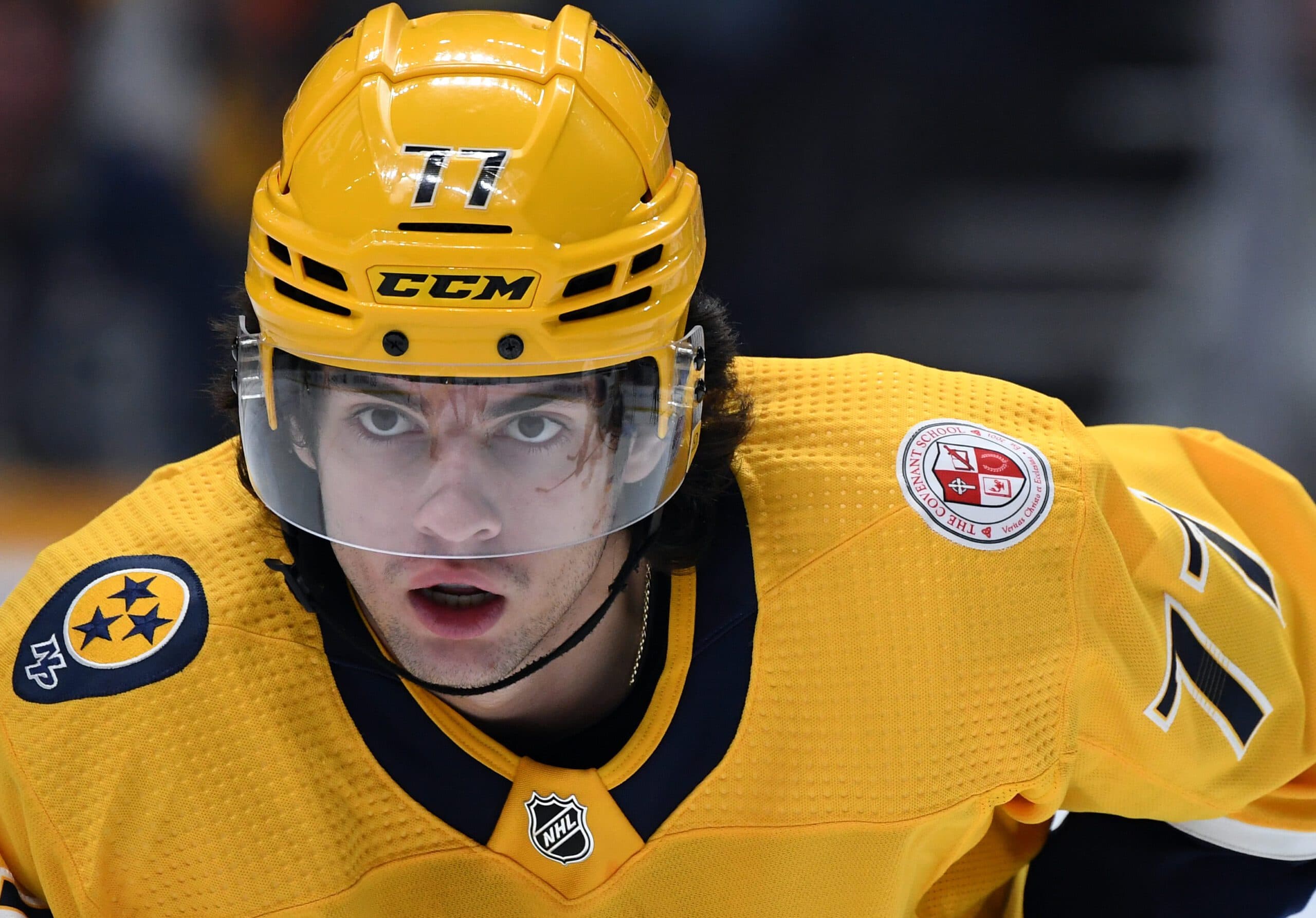 Predators’ Luke Evangelista to return following 8-game absence due to lower-body injury