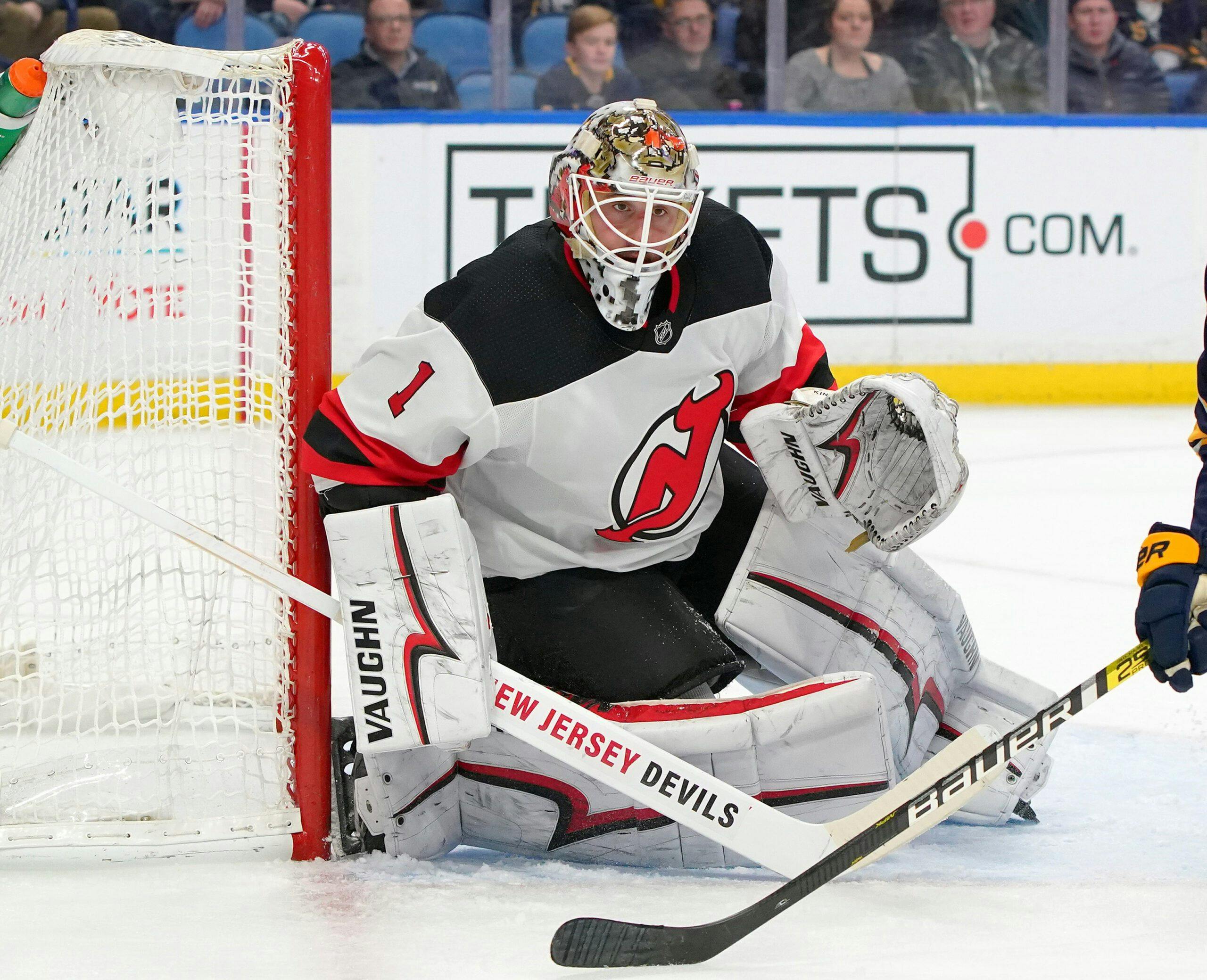 New Jersey Devils place goaltender Keith Kinkaid on waivers
