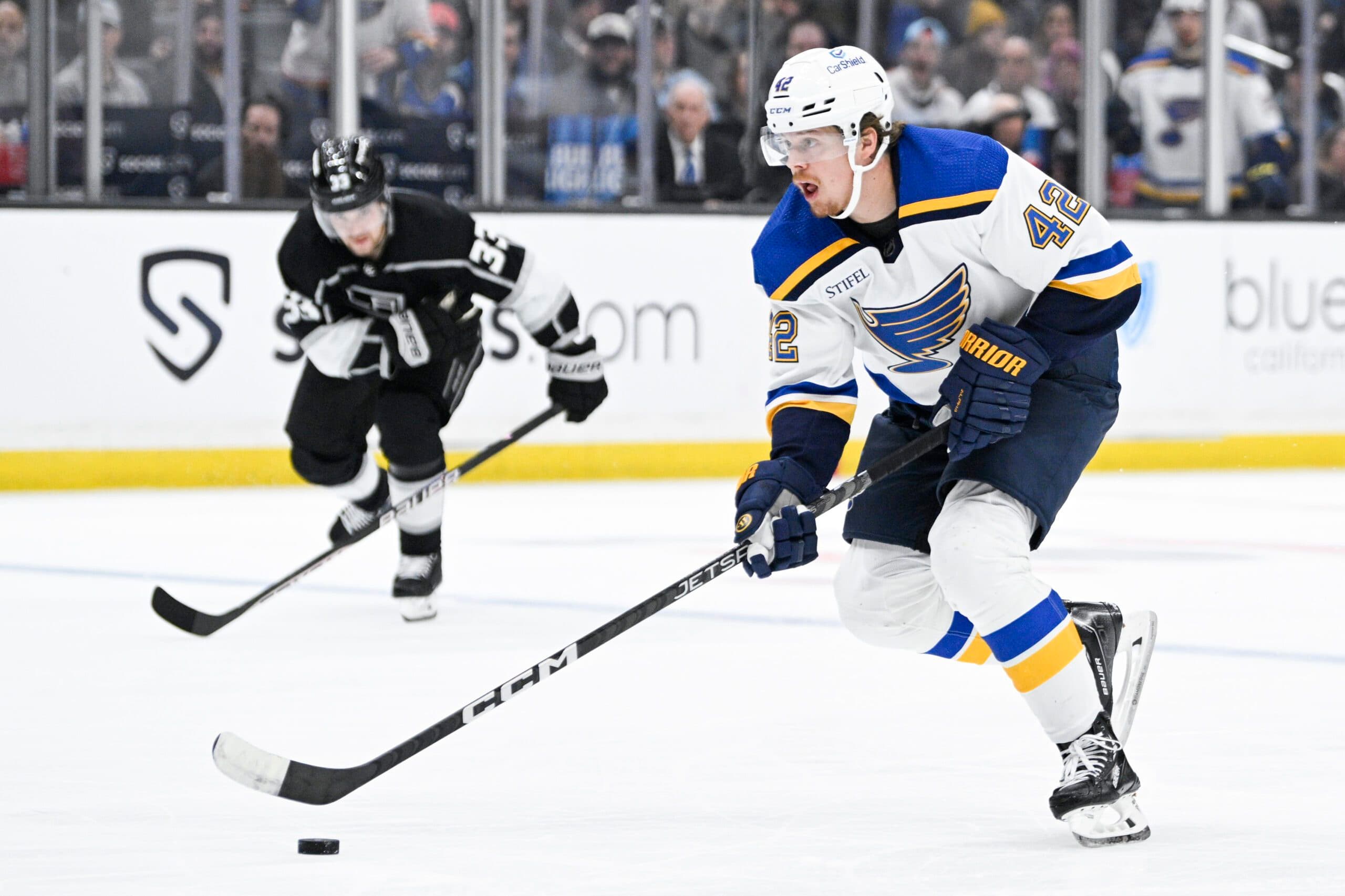 St. Louis Blues forward Kasperi Kapanen suspected of drunk driving