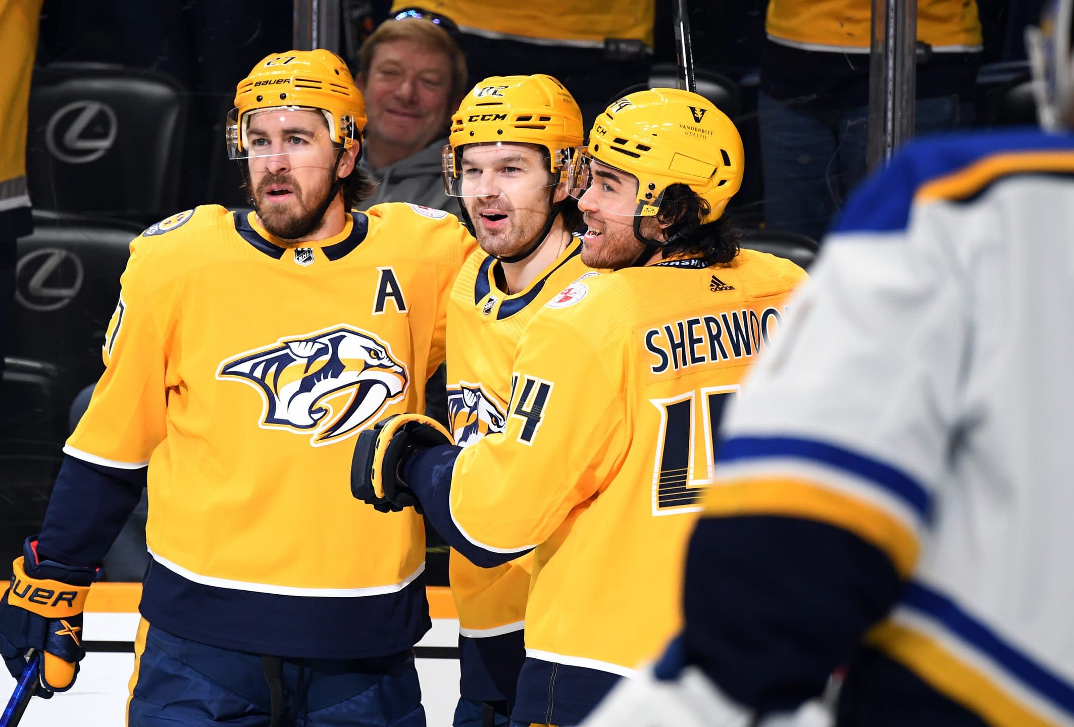 Predators' Filip Forsberg could return vs Red Wings or Canadiens