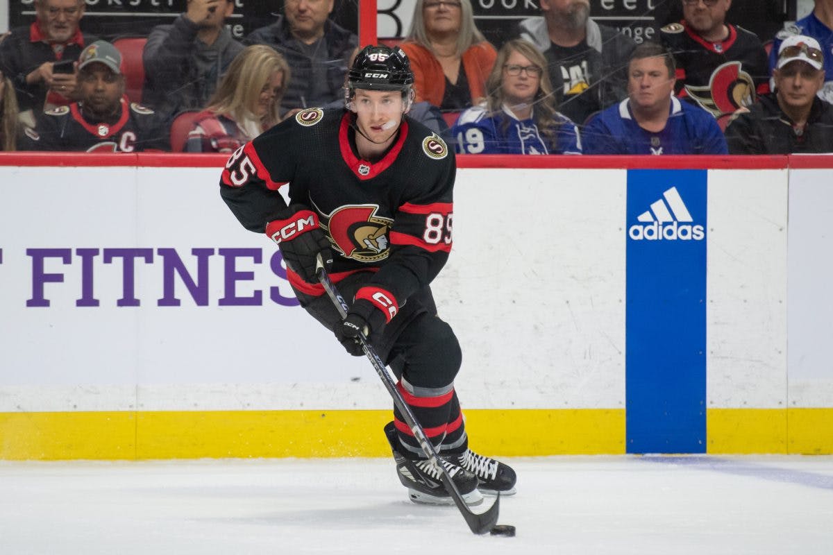 Senators’ Jake Sanderson suffers lower-body injury vs. Red Wings, will not return