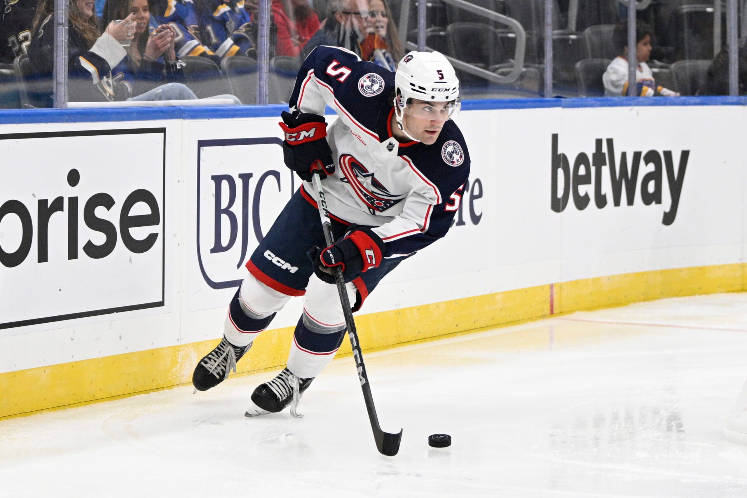 Blue Jackets prospect Denton Mateychuk named WHL’s top defenseman